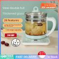 【Local Stock】Electric Health Teapot/Multi-function Kettle/28 Menus/3-pin SG Plug /220V 1.8L Health Preserving Pot Household Water Boiling Kettle Herbal Medicine Cooking Machine Multi Cooker,Health Pot Mini養生壺 迷你. 