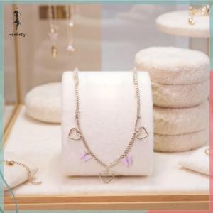 🔥ส่วนลด 10 บาท สำหรับการซื้อ 1 ชิ้น🔥ราคาถูก ห่วงโซ่คาดเอวแฟชั่นรูปผีเสื้อแบบกลวงรูปหัวใจสำหรับผู้หญิงเครื่องประดับงานปาร์ตี้ของขวัญ