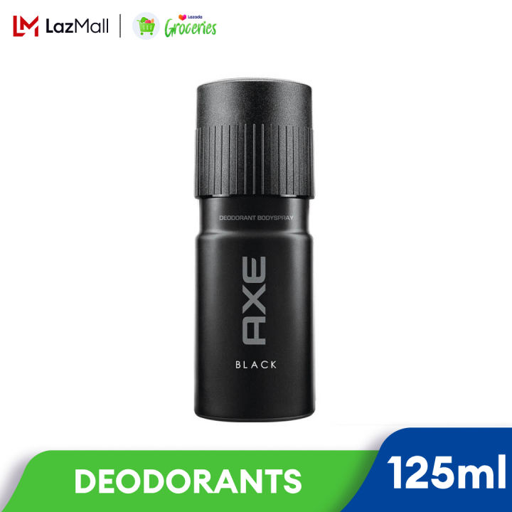 Axe Body Spray for Men Black 125ml Lazada