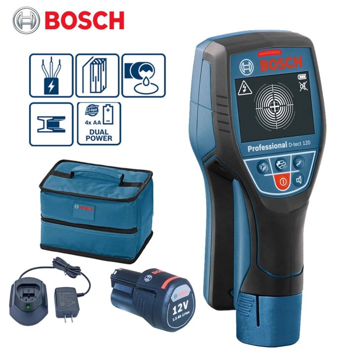 Bosch D-tect 120 Wallscanner Professional Wall and Floor Detection ...