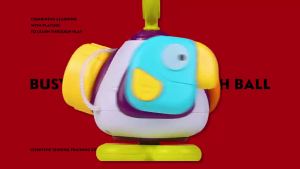Baby Sensory Gripping Ball Busy Ball Toy Finger Spinner Early Development Montessori HEYBABE