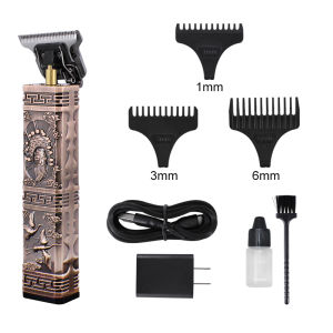 Drama hair trimmer Barber Haircut Rechargeable hair Clipper Cordless Men Hair Cutting Machine Beard trimmer 0mm razor shaver