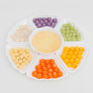 Bộ bát đĩa hoa mặt trời - Size to MS 6836 Size bé 6811 - Việt Nhật Plastic