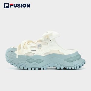 [ TOP PICK! ]FILA FUSION BIANCO MULES Women Platform Shoes/Sneakers (Pink/ Green / Purple) [ Slip-ons | 4.5cm ]