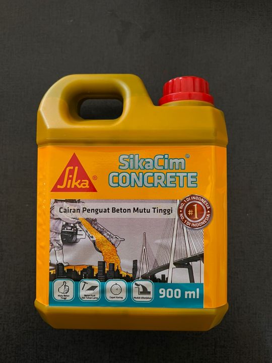 Sika Concrete Additive Pengeras Beton 900ml Mempercepat Pengerasan Beton Sikacim