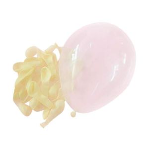 Balon Latex Ulang Tahun Transparan 12inc Satuan Karet Polos