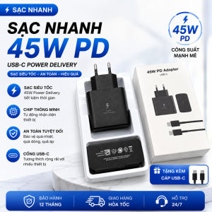 Sạc siêu nhanh Samsung 45W tặng kèm cáp sạc bảo hành 12 tháng Y2