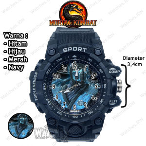 Jam Tangan Anak Laki-Laki Sport Anti Air Karakter SubZero Terbaru