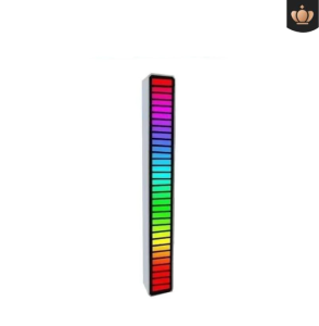 Đèn Led Rgb Điều Khiển Qua Giọng Nói Bằng Nhựa Cổng Usb Có Thể Điều Chỉnh Gắn Trong Xe Hơi