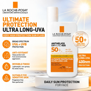 La Roche Posay Anthelios Invisible Fluid SPF50+ Non-Perfumed Sunscreen(50ml)