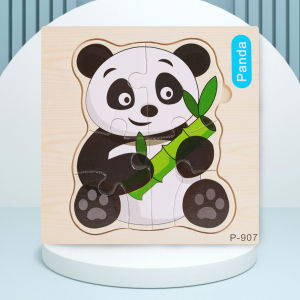 BabyShine Mainan puzzle kayu anak hewan kartun/Mainan Edukasi anak bayi / wooden puzzle