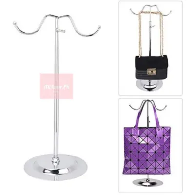 Bag Stand Holder Hanging Bags Display Desk Table Bag Organizer