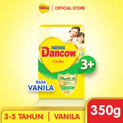 Nestlé DANCOW 3+ Vanila Susu Pertumbuhan Anak 3-5 Tahun Box 350g