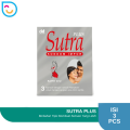 Kondom Sutra Plus - Isi 3 / Alat Kontrasepsi / Pelindung / Nyaman Di Gunakan / Privasi Terjamin Aman / NIQMAT / BISA BAYAR DI TEMPAT (COD). 
