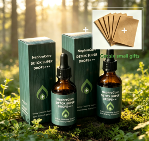 NephroCare 60ml All-Natural Herb Infused Vitamin Liquid Supplement Light Texture Oral Drops for Long-Term Daily Body Nutrition Maintenance