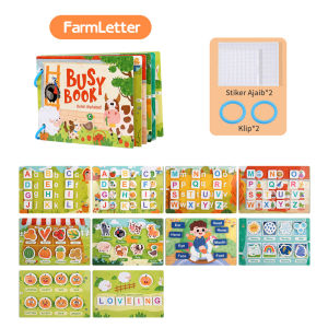 Mamibayi Buku Busy Book Bayi Dan Velcro Buku Aktivitas Anak Quiet Book