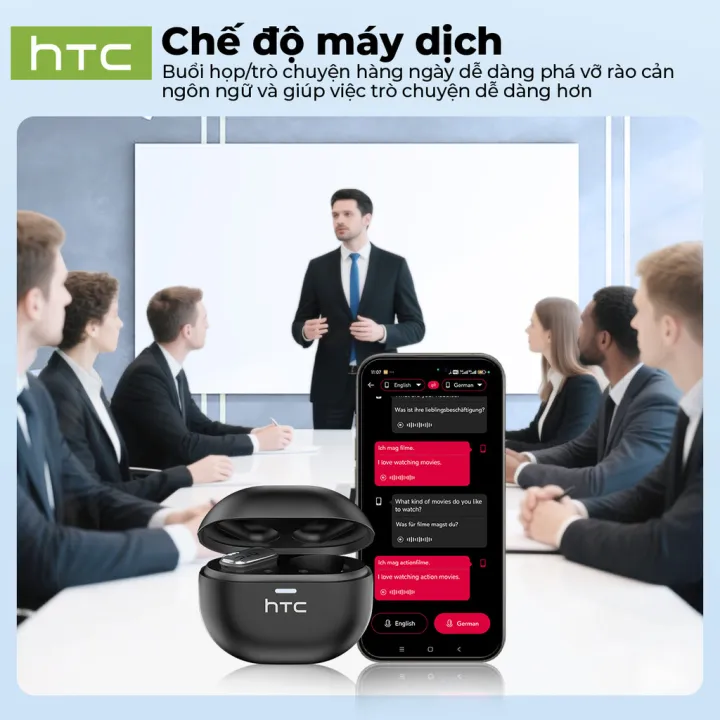HTC NE16 Tai Nghe Phiên Dịch AI Tai nghe nhét tai Tai nghe Bluetooth 6.0 Tai nghe chống ồn Tai nghe AI Âm thanh nổi HIFI Thoải mái khi đeo | BigBuy360 - bigbuy360.vn HTC NE16 Tai Nghe Phiên Dịch AI Tai nghe nhét tai Tai nghe Bluetooth 6.0 Tai nghe chống ồn Tai nghe AI Âm thanh nổi HIFI Thoải mái khi đeo | BigBuy360 - bigbuy360.vn