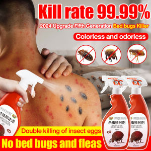 [Kill rate 100%] Bed bug killer spray 500ML Kill the bed bug in 3 seconds No more itching Bed bugs spray Bugs killer Bed bugs killer Bed bugs repellent Bed bugs killer powerful spray Anti bed bug 除螨喷雾剂