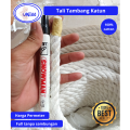 Tali Tambang Besar Sedang Kecil Per Meter Tali Tambang Katun Bahan Kain Kuralon Putih Tali Pengikat Barang Dekorasi Kerajinan Gantungan Premium Quality Import. 