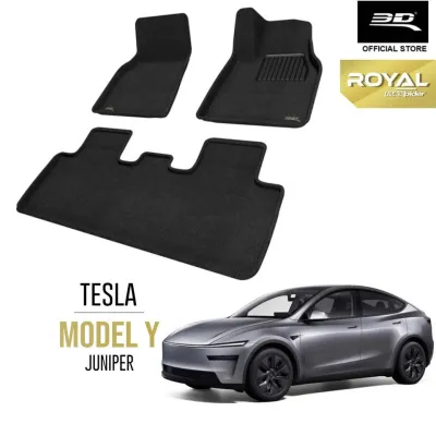 3D ROYAL Car Mat TESLA MODEL Y JUNIPER [2025 - PRESENT]