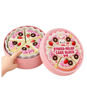 PENGY Nút bấm Key Cap Bộ hộp bánh mô phỏng Nút bấm ngón tay Áp lực đầu ngón tay Hộp bánh đồ chơi bấm phím bàn phím. Để thư giãn 360 ° Xoay Đồ chơi clicker kích thích giác quan Người lớn và trẻ em.