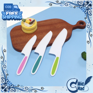 Pisau Plastik 3 Set Serbaguna / Pisau Plastik Anak Murah / Practical Life Skills Training Praktis