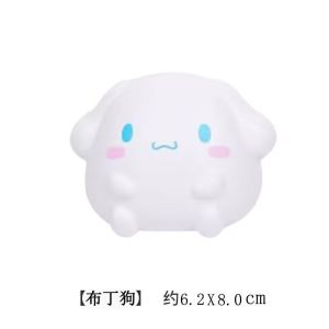 Sanrio Cute Slow Rebound Stress Relieving Artifact Kuromi Cinnamoroll  Stress Relieving and Ventilating Girl Gift Small Toy