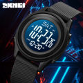 SKMEI Đồng Hồ Thể Thao Nam Đồng Hồ Kỹ Thuật Số Thời Gian Kép Chống Nước Cho Nam Đồng Hồ Thể Thao Thời Trang. 