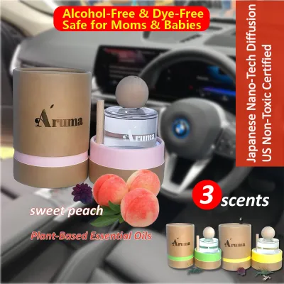 Aruma Perfume Kereta Rumah Car Perfume Home Perfume Liquid sweet peach