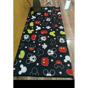 Alas gosok setrika karakter anti panas dan lengket busa tebal ukuran 50x90 cm