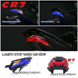 Lampu Stop Vario 160 New Mode Running Lampu Stop LED Vario 160 New Stoplamp Belakang Vario 160 New CR7