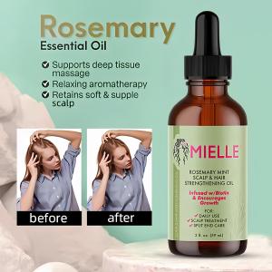 【SG Seller】 MIELLE Rosemary Mint Scalp & Hair Strengthening Oil 59mL