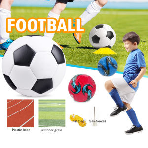High Quality Size 4 Bola Sepak UEFA Football Soccer Ball Training Ball Final Ball /Padang Premier League AntiSlip Soft PU Leather Soccer Football| Mama House