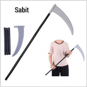Tongkat Devil Halloween/Tongkat Devil Trisula/Sabit Kapak Pencabut/Nyawa Kostum Halloween/Tongkat Setan