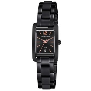 Jam Tangan Wanita Original Jonas Jasmin 2291 Analog Watches Rantai Stainless Steel kombinasi Water resistant Free Box