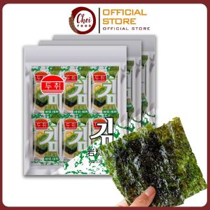 【8 Bag】Korean Seasoned Seaweed / Sea Salt Roasted Seaweeds Laver 韩国风味 海苔 16g