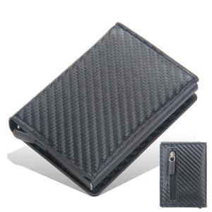 Anti RFID Credit Card Holder Minimalist Wallet Men Slim Leather ID Card Case Business Bank Cardholder Pocket Purse