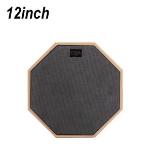 Drum Pad 12 inch Latihan Sticking Pad Drum Hitam