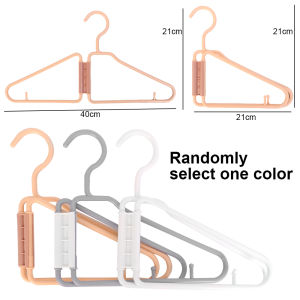 【Taro Ball】Foldable Cloth Hanger Portable Travel Foldable Hanger Non-slip Hanger Wardrobe Clothes Magic Drying Rack