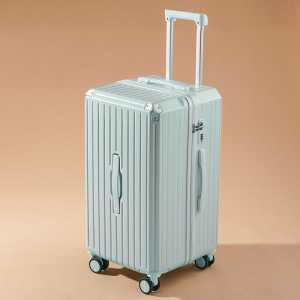 FS168 Koper 24 inch Koper Travel Stand Cup Desain Baru / Mendukung Pengisian USB Ukuran 20 22 24 26 28 Inch Fashion Suitcases