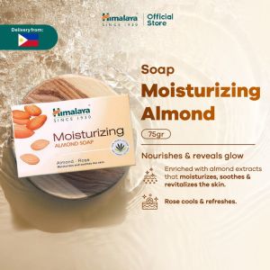 Himalaya Moisturizing Almond Soap 75gr | Nourishes & Reveals Glow