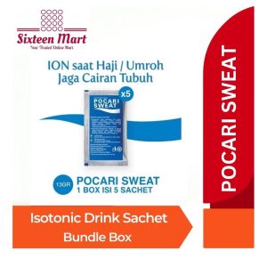 Bundle POCARI SWEAT Isotonic Drink per Box contain 5 sachets (SG)