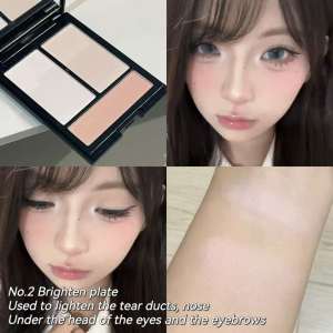 New Faiccia small everyday triple color grooming contour and brighten super my
