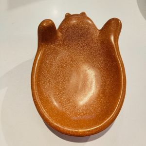 CERAMIC BOWL -CAT 21.8*16.3*8CM