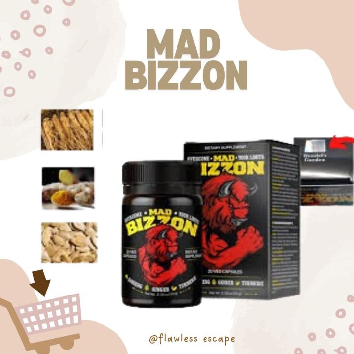 Original Mad Bizzon 20 Capsules For Men's Health | Lazada PH