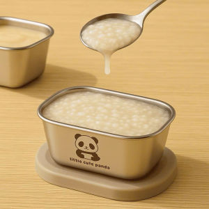 Combo 3c Hộp Trữ Đông Đồ Ăn Dặm Cho Bé 110ml Hộp Inox 304 Mini Có Nắp ĐậyĐa Năng Tiện Lợi