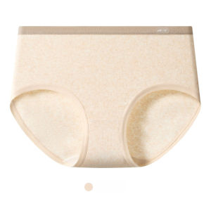 7A Antibacterial Panties Women Pure Cotton Underwear Seamless Non-Marking Breathable Comfort Briefs​​ Mid Waist Panty純棉內褲女