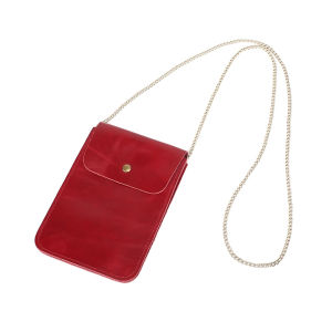 Royal Bagger Mini Chain Crossbody Phone Bags for Women Genuine Cow Leather Casual Coin Purse 8528