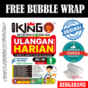 BUKU The King Ulangan Harian Kelas 1 - 6 SD Update Deep Learning