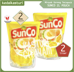 Sunco 2 Liter x 2 Pouch Minyak Goreng - Twinpack